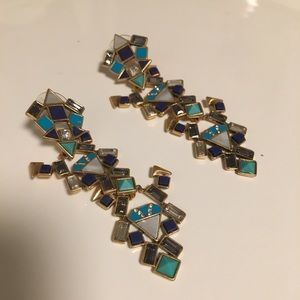 Stella&Dot convertible chandelier earrings